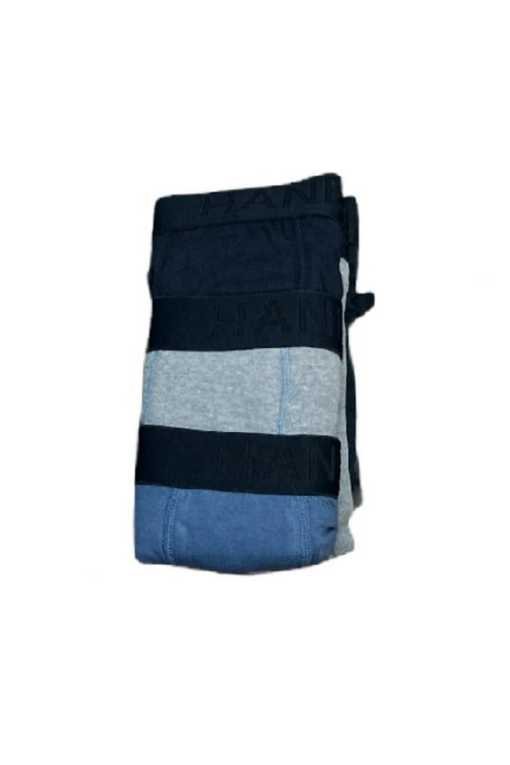 Best by Hanes, Mens Tagless Comfort Flex Waist Boxer Briefs, Breathable, Blues, 5 Pack