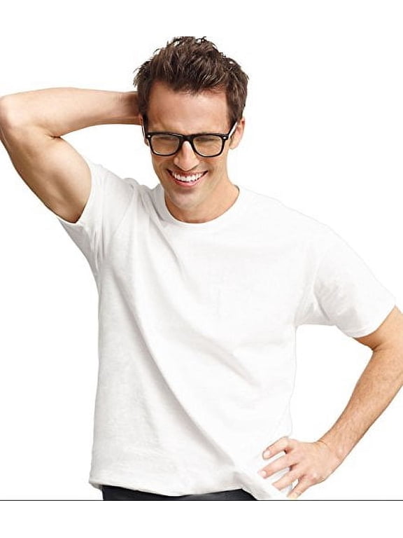 Big 3-Pack Crew Neck T-Shirts (White 9X)