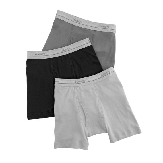 Hanes Big Boys boxer briefs