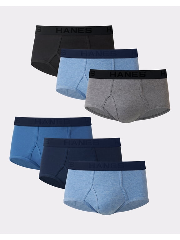 Big Man Brief 6-Pack Ultimate Cool Ultra Comfort Waist Assorted Colors