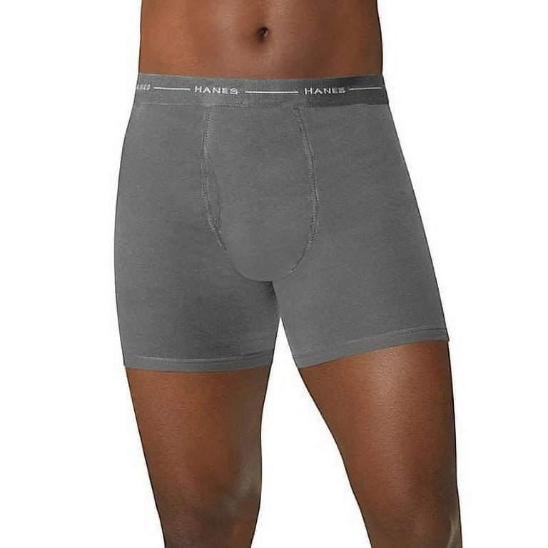 Hanes Big Men's 4 Pack Boxer Brief, up to 5XL 