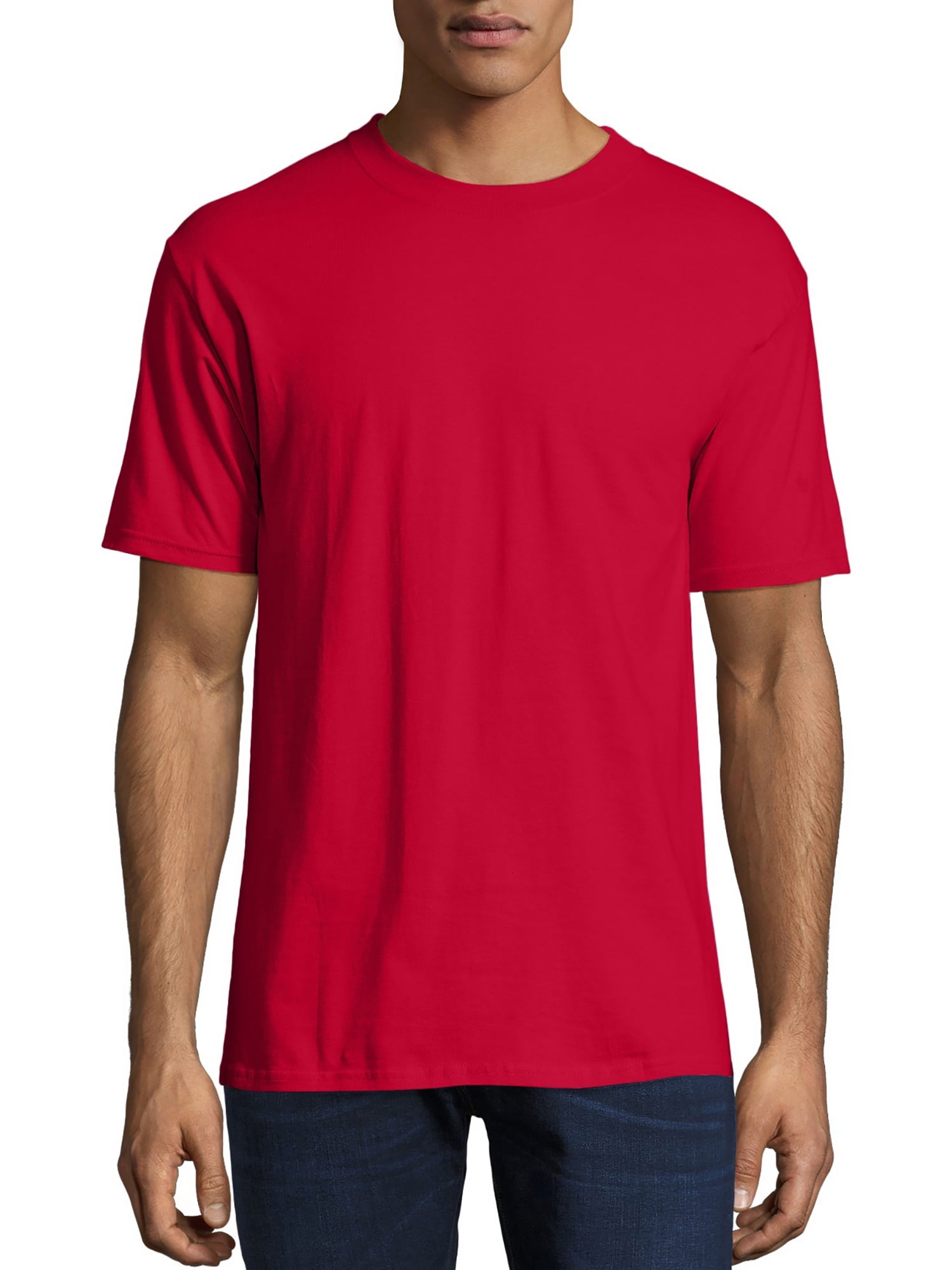 pasta prins sofistikeret Hanes Big Men's Beefy Heavyweight Short Sleeve T-shirt - Tall Sizes, Up To  Size 4XT - Walmart.com