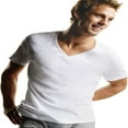 thumbnail image 1 of Hanes Big Men's ComfortSoft TAGLESS V-Neck Undershirt 3-Pack, Style 777X, 1 of 1