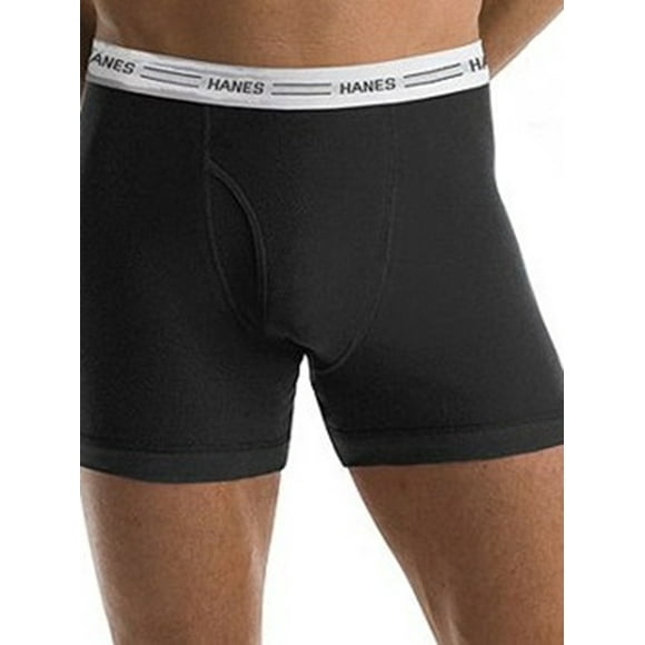 Hanes Big Men's FreshIQ Comfort Flex Waistband Boxer Briefs, SUPER VALUE 5 Pack