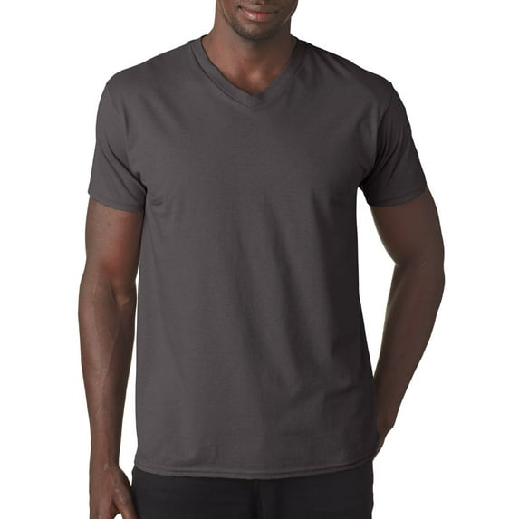 Hanes Big Men's Nano-T Short Sleeve V-neck