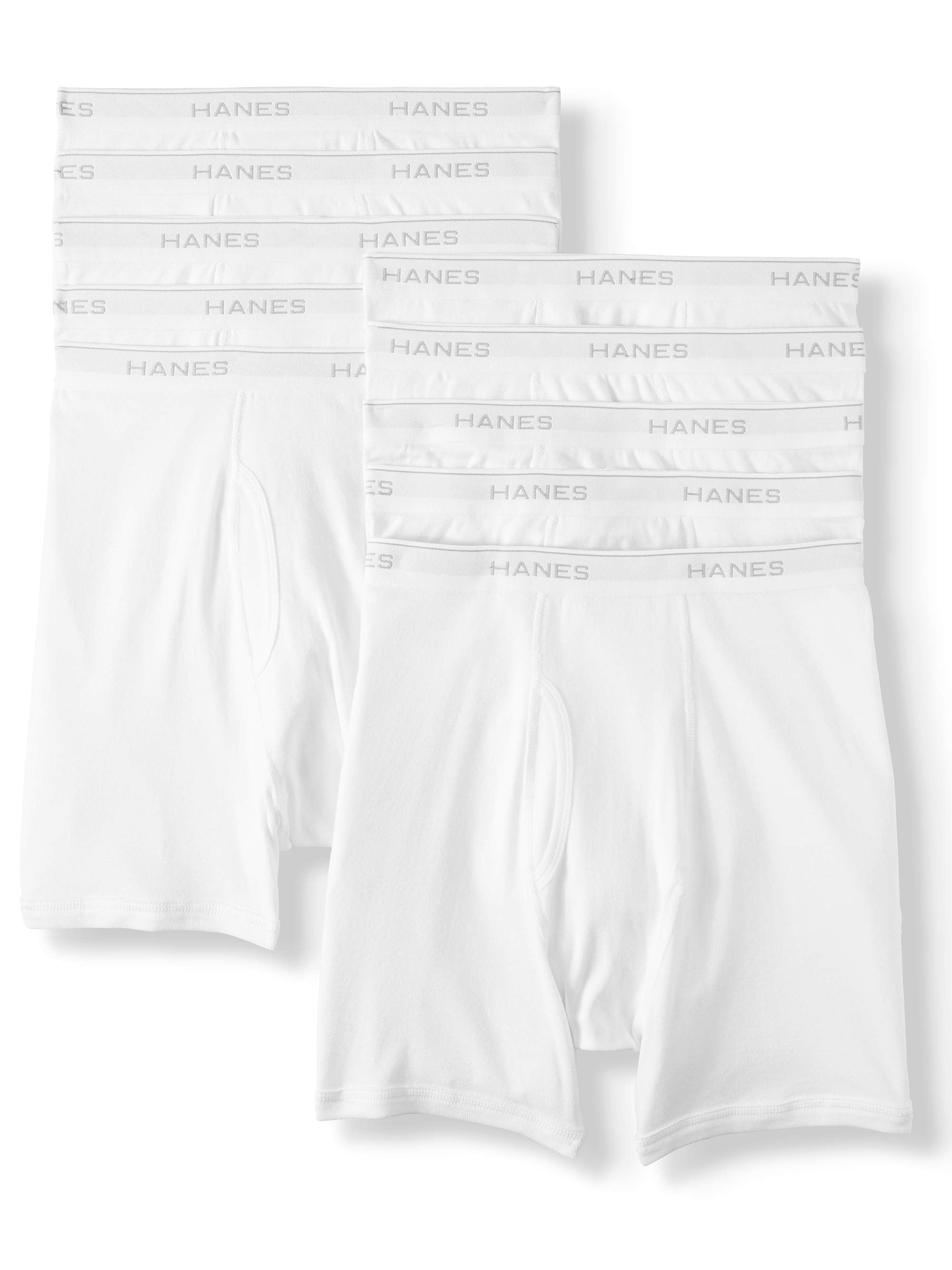 Hanes Big Men's SUPER VALUE 10 Pack Comfortflex Waistband Boxer Brief