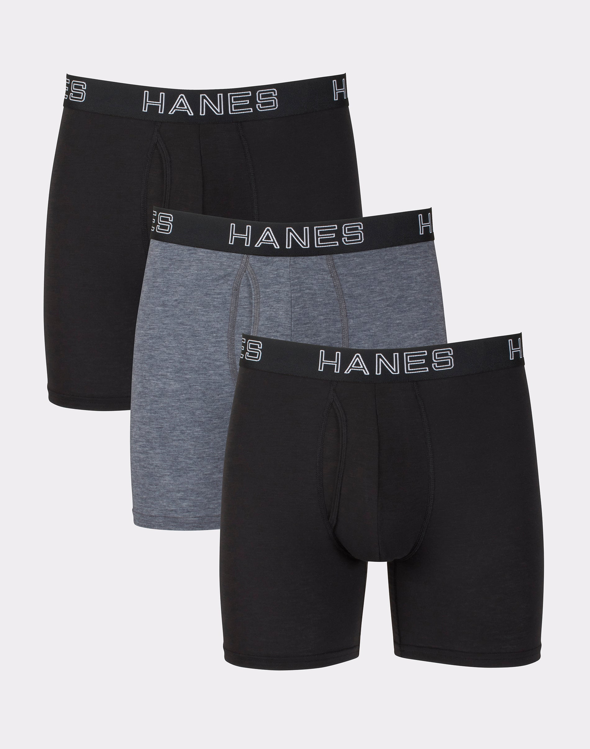 Hanes Big Men's Ultimate Comfort Flex Fit Total Support Pouch Boxer ...