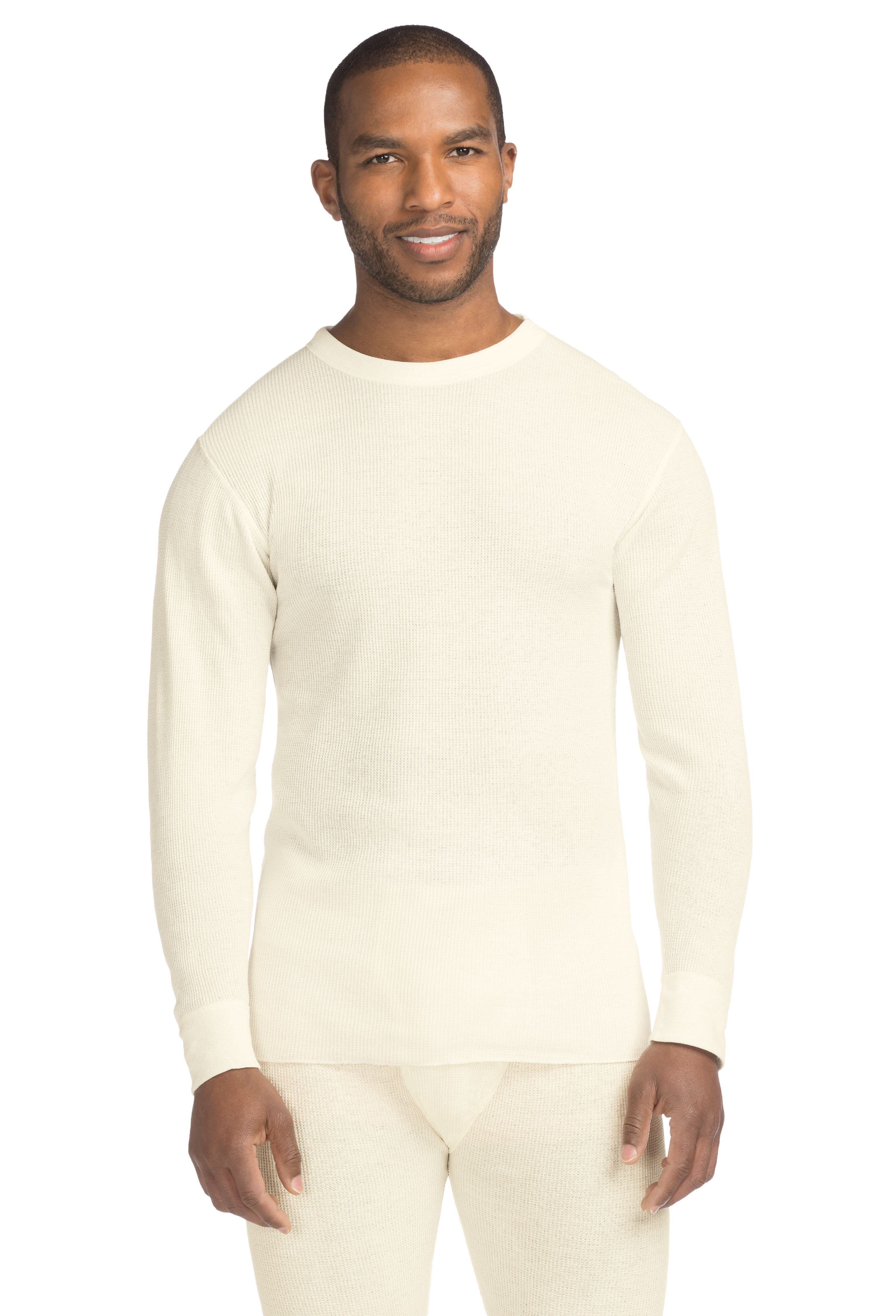 Hanes Big Men's X-Temp Thermal Waffle Crew with FreshIQ - Walmart.com