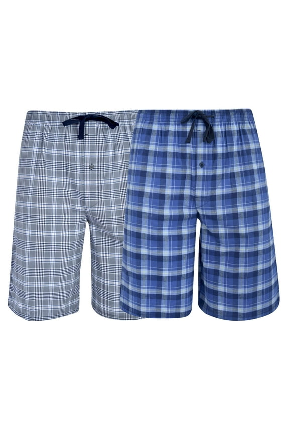 Big & Tall Men's 2-Pack Woven Stretch Sleep Jam Short