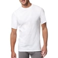 thumbnail image 1 of Hanes Big & Tall Men's Tagless X-Temp Comfort Crew T-Shirt 6 Pack, 1 of 4