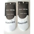 thumbnail image 1 of Hanes Black Label White Invisible Liner 3 Pairs Socks, Sizes 6-12, 1 of 3
