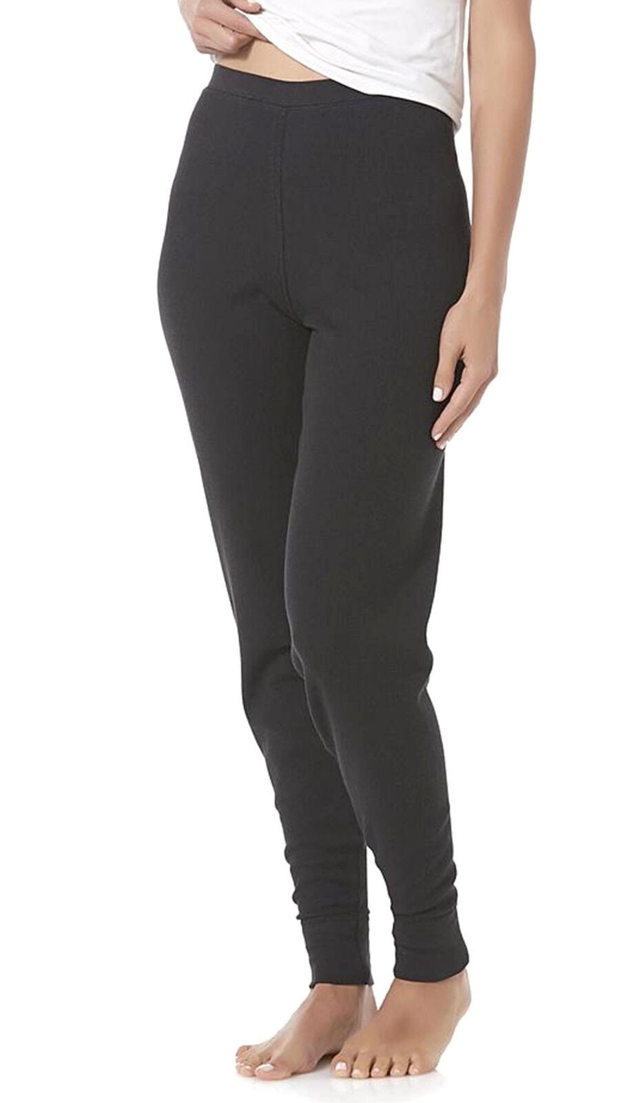 Hanes Black Warm Wear Layers Thermal Pants Leggings Women's Small