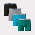 thumbnail image 1 of Hanes Boxer Brief 4-Pack Sport Men X-Temp Air Lightweight FreshIQ Assorted S-2XL, 1 of 6