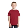 thumbnail image 1 of Hanes Boy's 100 Percent Cotton Short Sleeve T-Shirt - 5450, 1 of 1