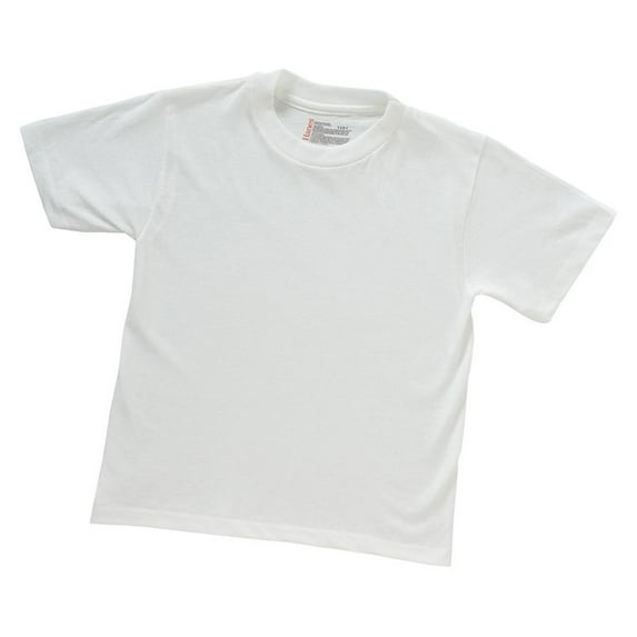 Hanes Boy's Comfortsoft Double Dry Undershirts 3-Pack_White_Large