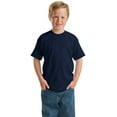 thumbnail image 1 of Hanes Boy's Short Sleeve Crew Neck T-Shirt. 5370, 1 of 3