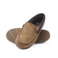 thumbnail image 1 of Hanes Boy's Slipper Moccasin House Shoe With Indoor Outdoor Memory Foam Sole Fresh IQ Odor Protection, 1 of 5