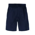 thumbnail image 1 of Hanes Boys' Jersey Shorts, 2-Pack Navy XS, 1 of 2