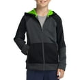 thumbnail image 1 of Hanes Boys 6-20 Tech Fleece Full Zip Active Hoodie, 1 of 3