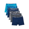 thumbnail image 1 of Hanes Moves Boys' Breathable Boxer Brief Underwear, X-Temp, Assorted, 6-Pack M, 1 of 3