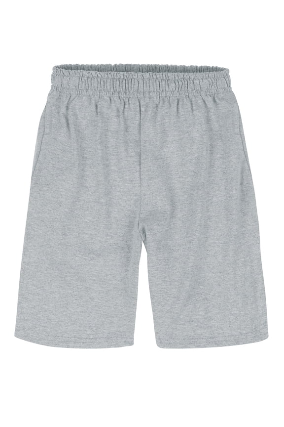 Boys' Jersey Shorts, 2-Pack Light Steel XL