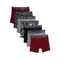 thumbnail image 1 of Hanes Boys Cotton-Stretch Boxer Briefs, 5+2 Bonus Pack, 1 of 6