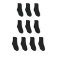 thumbnail image 1 of Hanes Boys Crew Socks, 10 Pack, 1 of 5