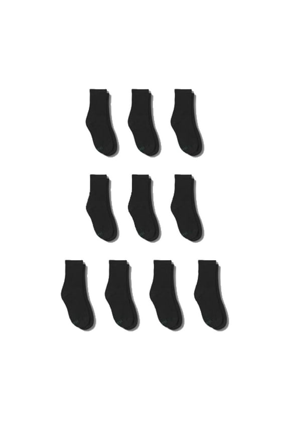 Boys Crew Socks, 10 Pack