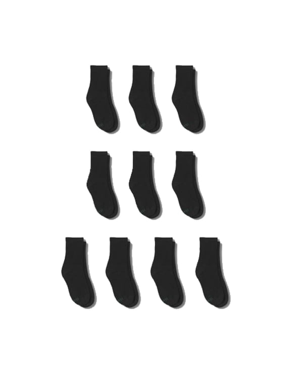 Boys Crew Socks, 10 Pack