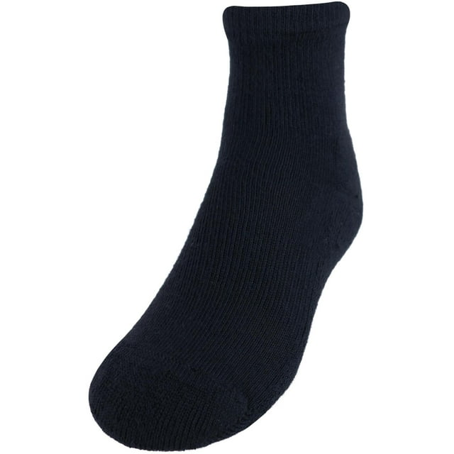 Hanes Boys Double Tough Durability Ankle Socks, 10 Pack, Size SL