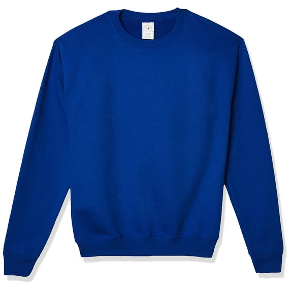Hanes Boys Eco Smart Crew, Deep Royal, Large