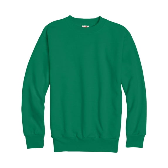 Hanes Boys EcoSmart Fleece Crew Neck Sweatshirt, Sizes XS-XL
