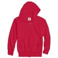 thumbnail image 1 of Hanes Boys EcoSmart Fleece Full Zip Hooded Jacket, Sizes 4-18, 1 of 5