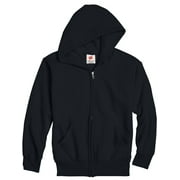 Hanes Boys EcoSmart Fleece Full Zip Hooded Jacket, Sizes 4-18