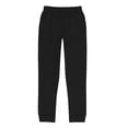 thumbnail image 1 of Hanes EcoSmart Boys' Fleece Jogger Sweatpants Black L, 1 of 4