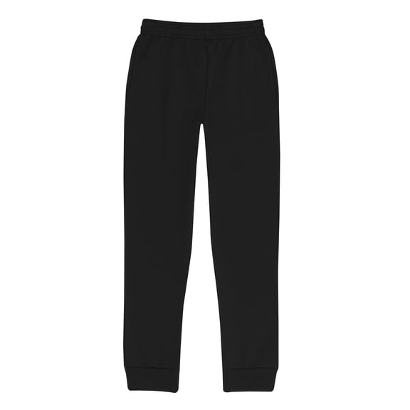 Hanes EcoSmart Boys' Fleece Jogger Sweatpants Black L