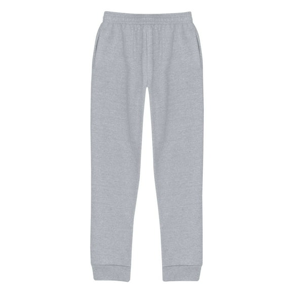 Hanes EcoSmart Boys' Fleece Jogger Sweatpants Light Steel L