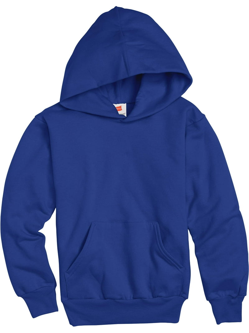 Hanes Boys EcoSmart Fleece Pullover Hoodie Sweatshirt, Sizes 4-18