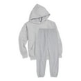thumbnail image 1 of Hanes Boys Ecosmart Fleece Sweatpants and Pullover Hoodie 2-Piece Sweatsuit, Sizes 4-18, 1 of 5