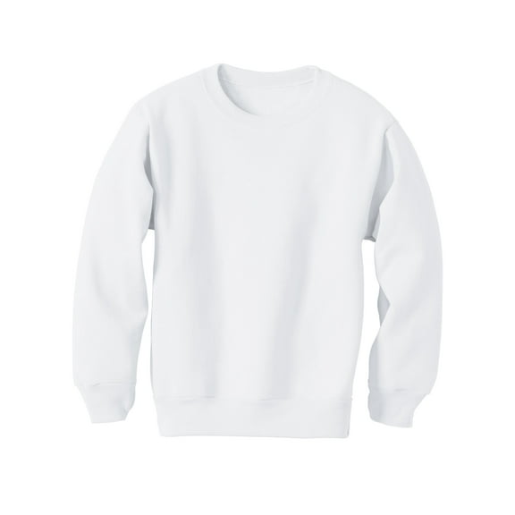 Hanes Boys Girls Crewneck Sweatshirt ComfortBlend EcoSmart Kids Youth Low Pill
