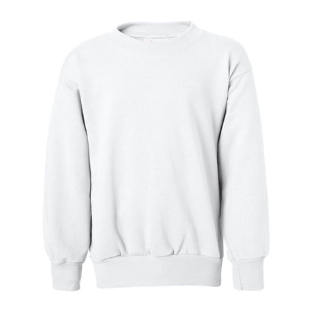 Hanes Boys Girls Crewneck Sweatshirt ComfortBlend EcoSmart Kids Youth Low Pill