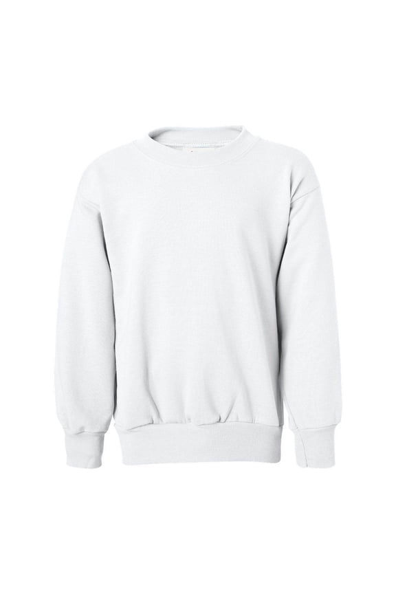 Boys Girls Crewneck Sweatshirt ComfortBlend EcoSmart Kids Youth Low Pill
