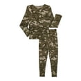 Hanes Boys Micro Fleece Thermal Top and Bottom Set, 2Piece