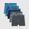 thumbnail image 1 of Hanes Boys Underwear Boxer Briefs, 5-Pack, Moves Breathable Moisture-Wicking, X-Temp, Assorted, 1 of 7