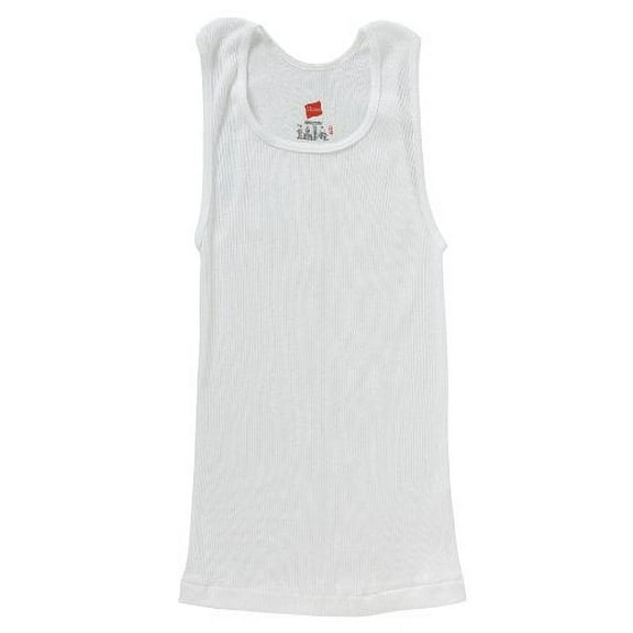 Hanes Boys Red Label Tanks (Pack of 2) 2 White