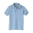 thumbnail image 1 of Hanes Boys School Uniform 4-18 EcoSmart Jersey Polo Shirt, 1 of 5