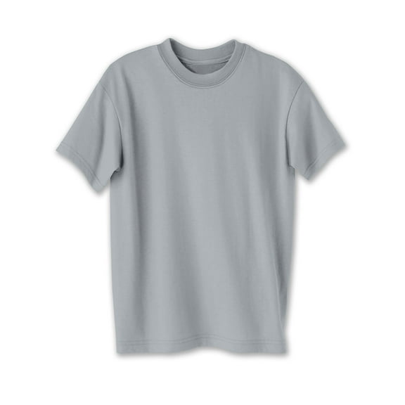 Hanes Boys Short Sleeve Tee T-Shirt Crewneck 4-18 EcoSmart Soft Comfortblend
