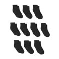thumbnail image 1 of Hanes Boys Socks, 10 Pack Ankle EZ Sort, Sizes S (4.5-8.5) - L (3-9), 1 of 3