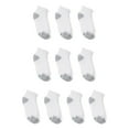 thumbnail image 1 of Hanes Boys Socks, 10 Pack Ankle, Sizes S - L, 1 of 4