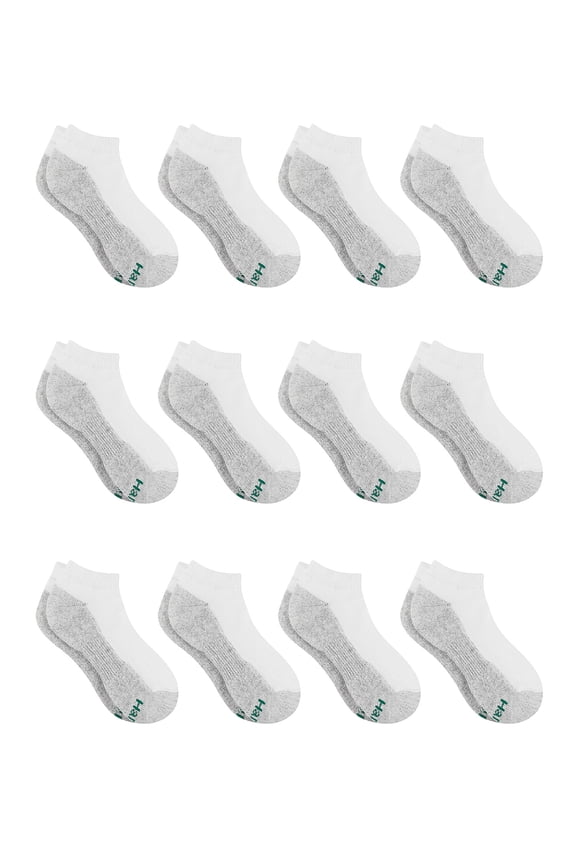 No-Show Socks, 12-Pack, Double Tough Moisture-Wicking, Cushioned